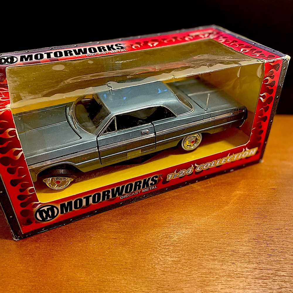 Motor Works  1964 Chevrolet Impala Die Cast Metal Collection .